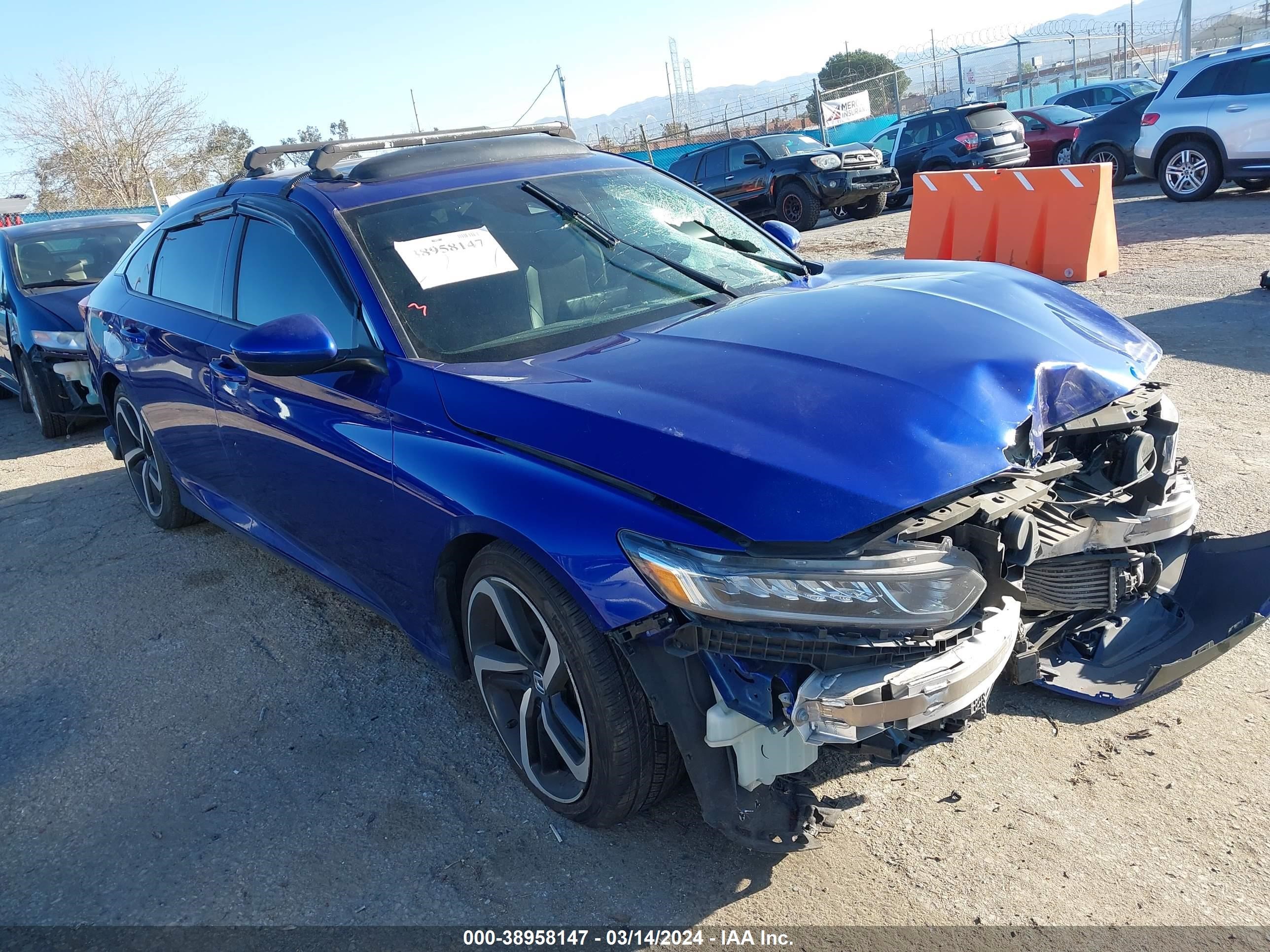 HONDA ACCORD 2019 1hgcv2f32ka026786