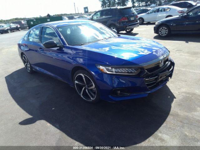 HONDA ACCORD SEDAN 2021 1hgcv2f32ma012809