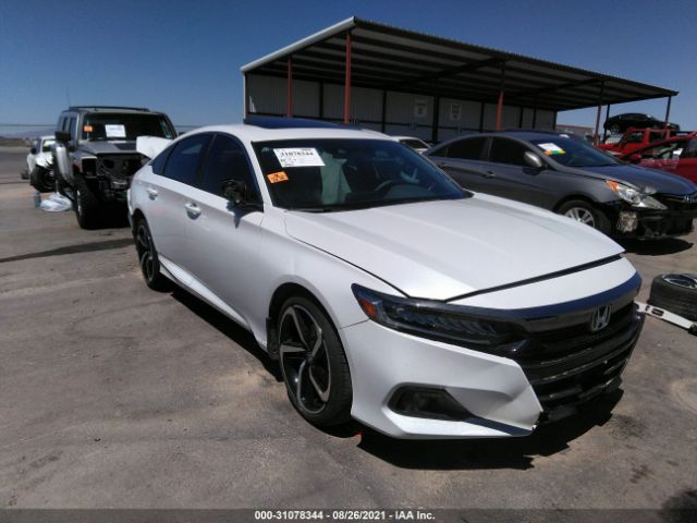 HONDA ACCORD SEDAN 2021 1hgcv2f32ma014267