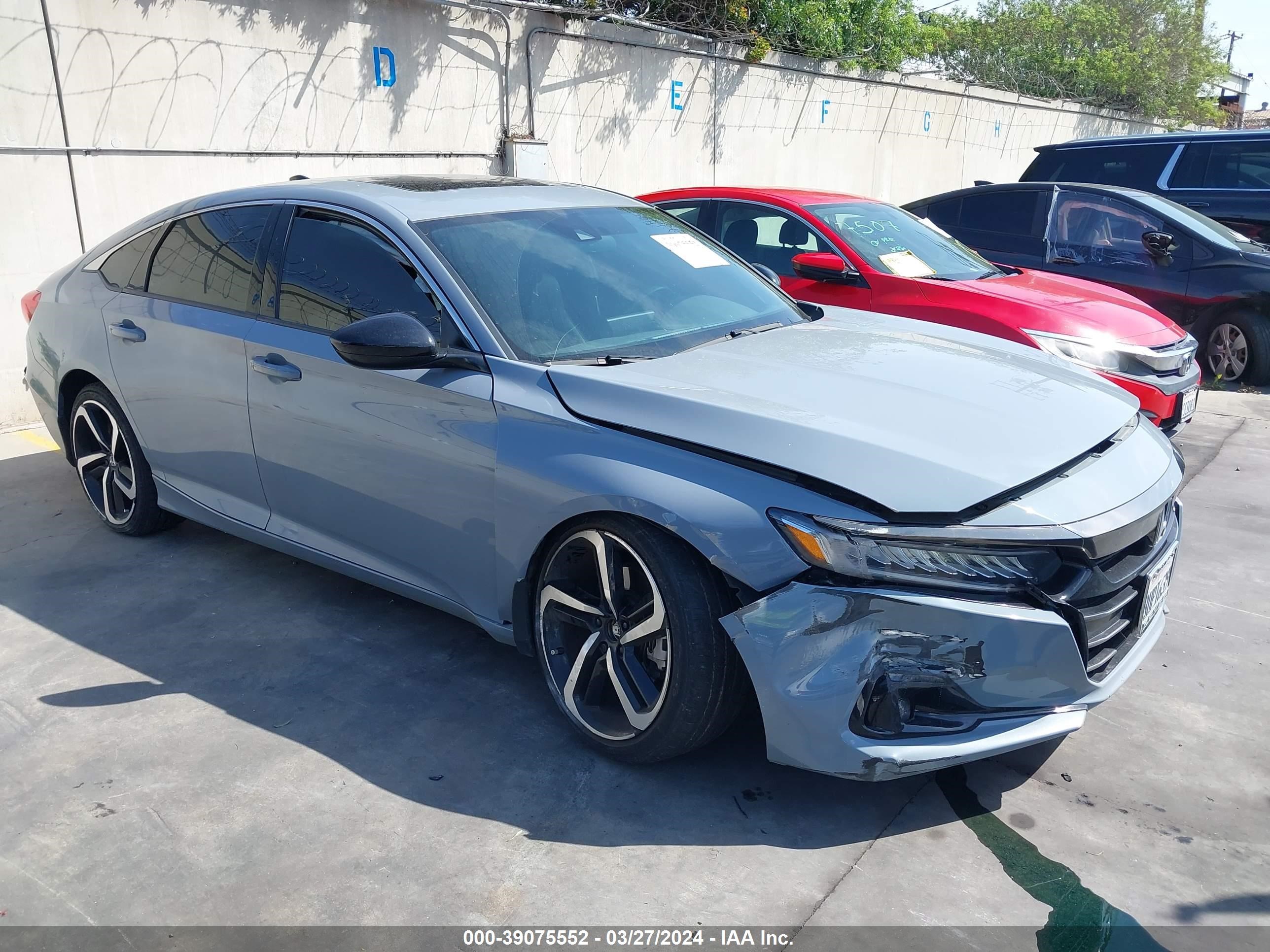 HONDA ACCORD 2021 1hgcv2f33ma006467