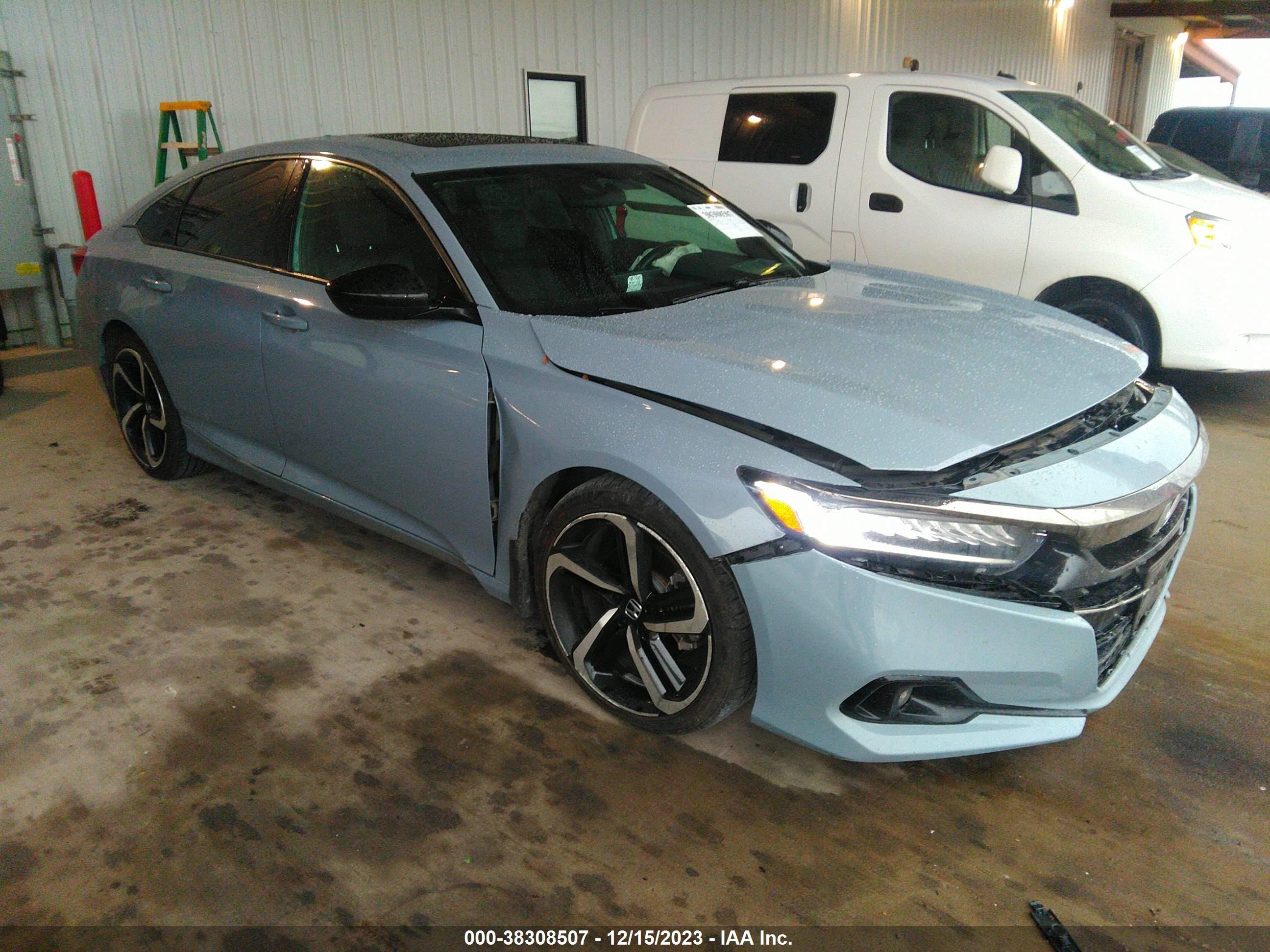 HONDA ACCORD 2021 1hgcv2f33ma009594