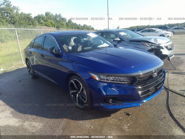 HONDA ACCORD SEDAN 2021 1hgcv2f33ma017162