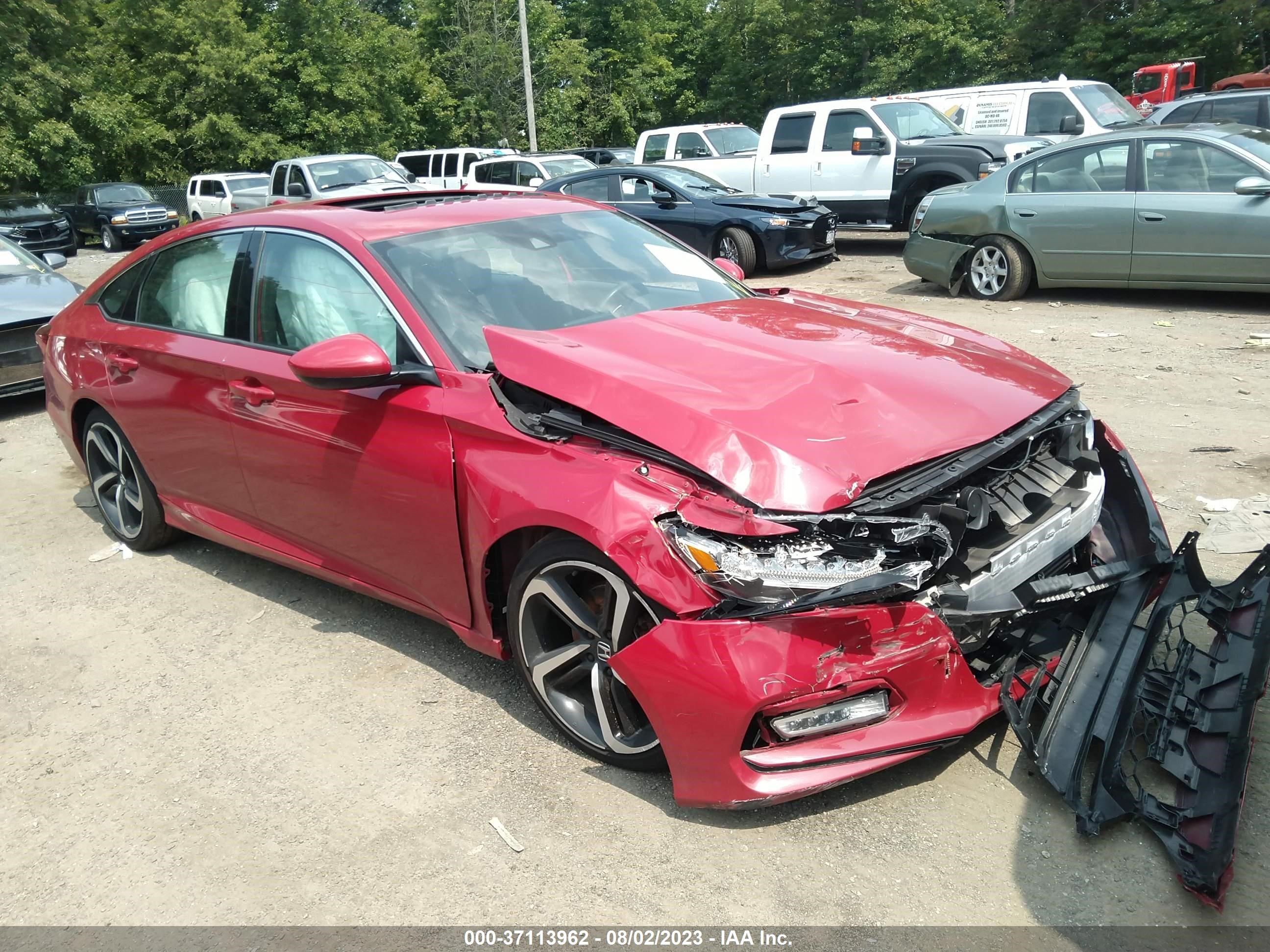 HONDA ACCORD 2019 1hgcv2f34ka010248