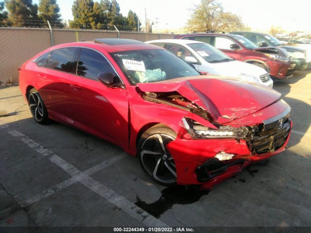 HONDA ACCORD SEDAN 2021 1hgcv2f34ma017381