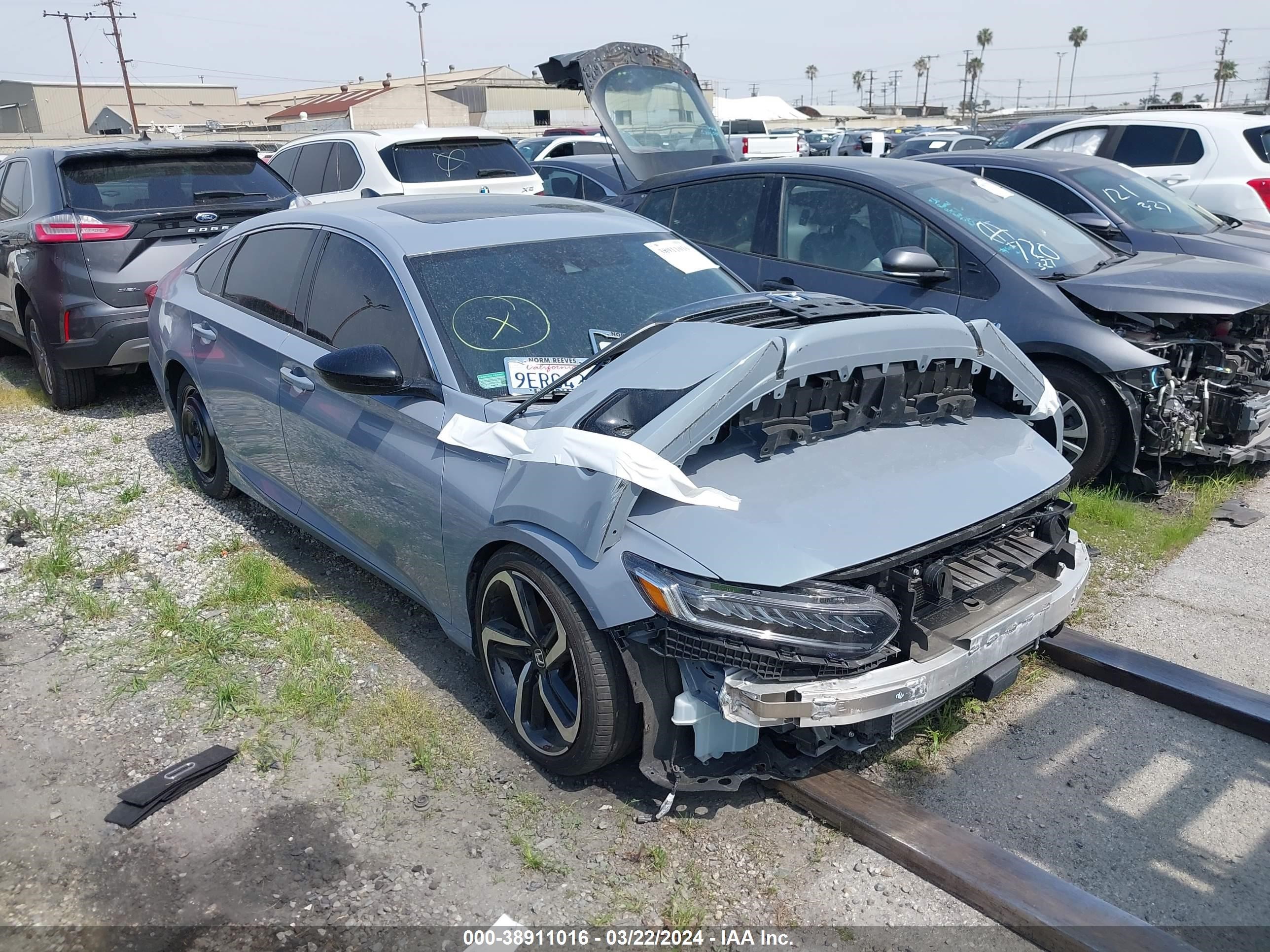 HONDA ACCORD 2022 1hgcv2f35na020405