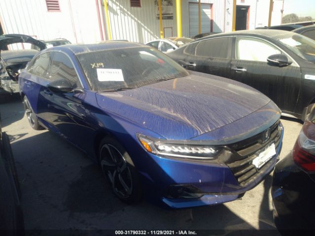 HONDA ACCORD SEDAN 2021 1hgcv2f36ma022212