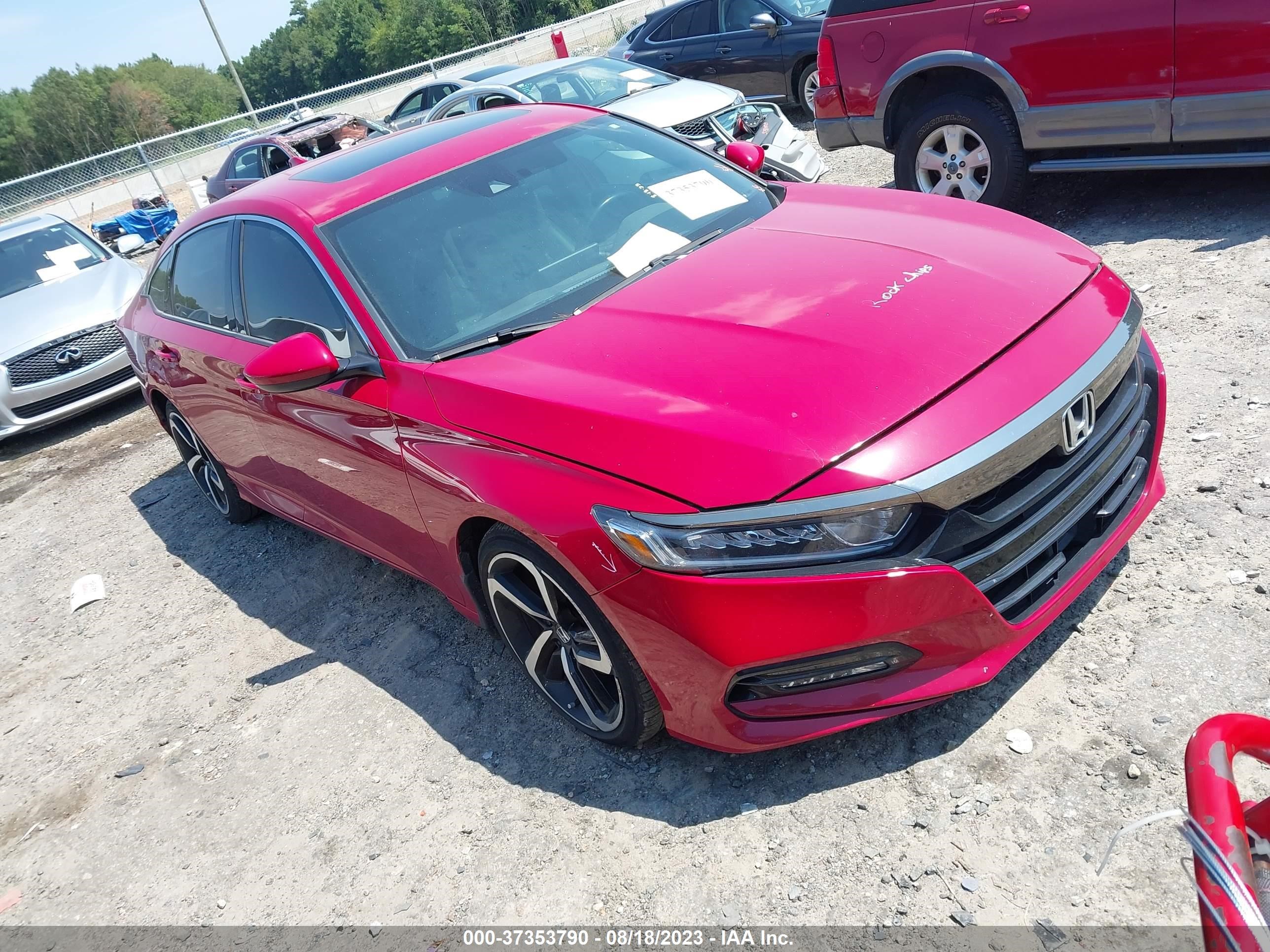 HONDA ACCORD 2019 1hgcv2f37ka013614