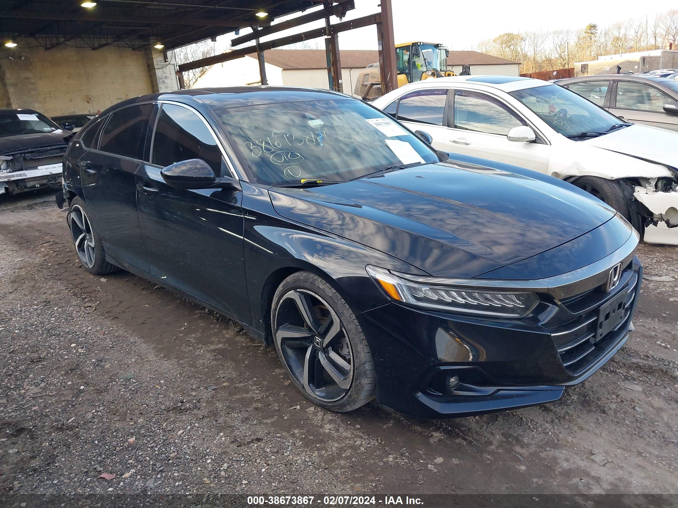 HONDA ACCORD 2021 1hgcv2f37ma006942