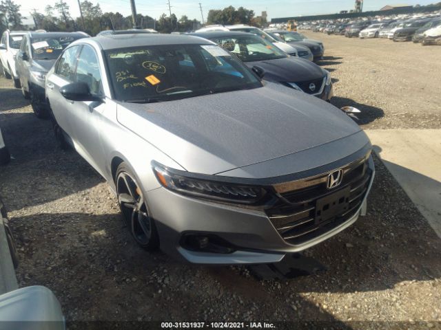 HONDA ACCORD SEDAN 2021 1hgcv2f37ma025281