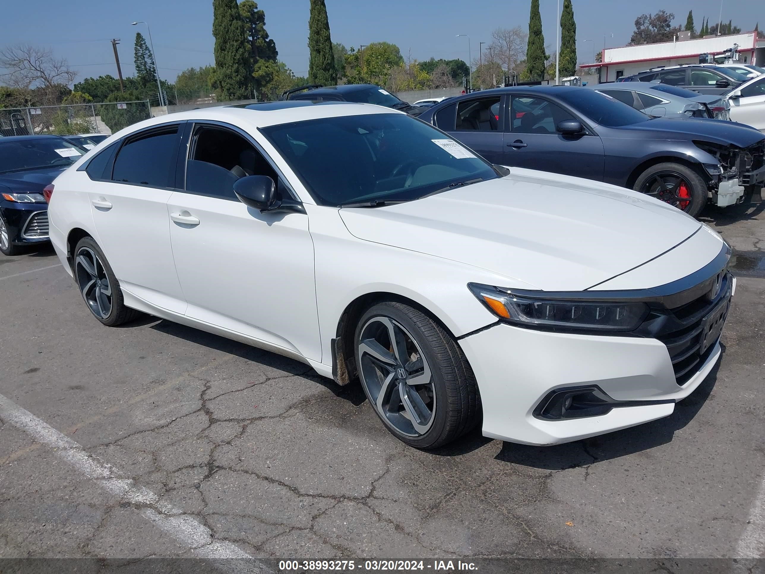 HONDA ACCORD 2021 1hgcv2f37ma026642