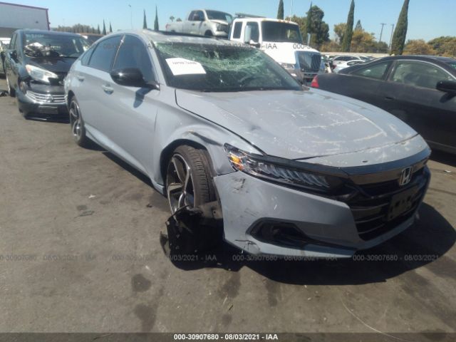 HONDA ACCORD SEDAN 2021 1hgcv2f39ma002665