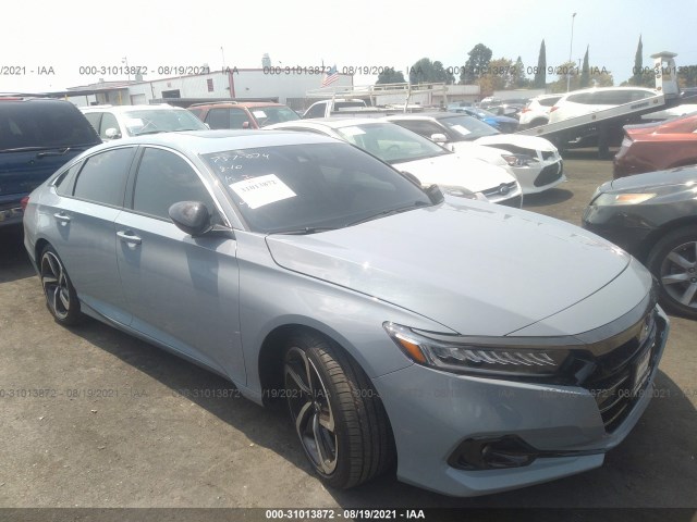 HONDA ACCORD SEDAN 2021 1hgcv2f39ma022253