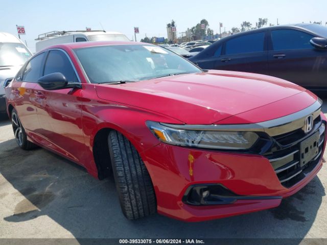 HONDA ACCORD 2021 1hgcv2f39ma025671