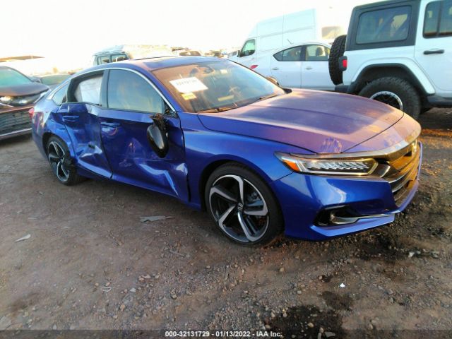 HONDA ACCORD SEDAN 2021 1hgcv2f39ma032040