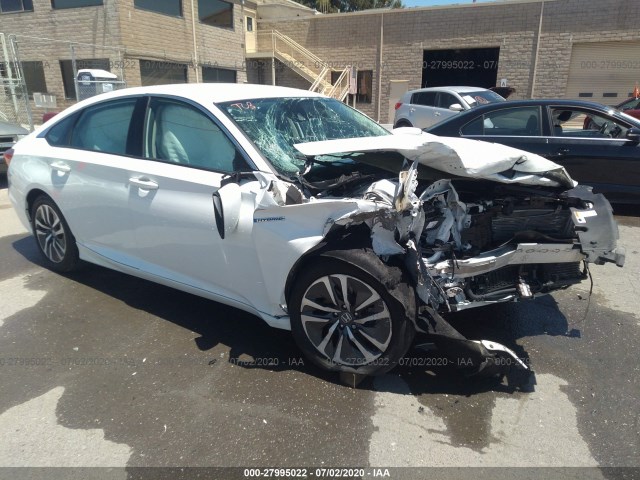 HONDA ACCORD HYBRID 2018 1hgcv3f15ja003845