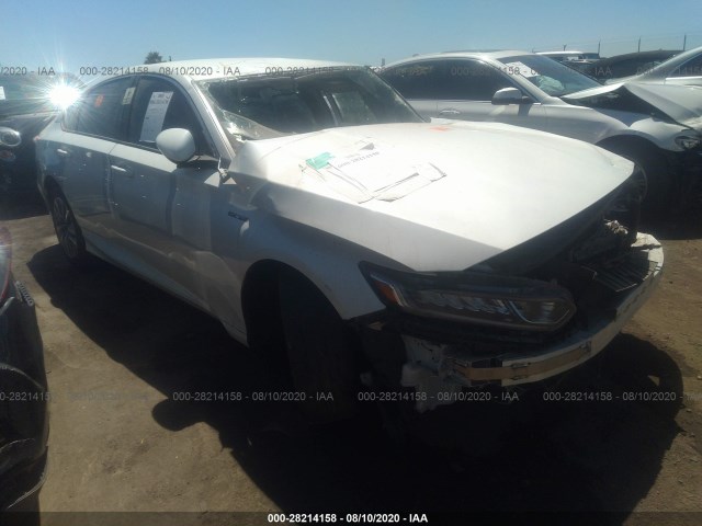 HONDA ACCORD HYBRID 2018 1hgcv3f16ja011856