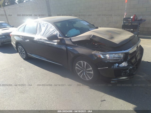 HONDA ACCORD HYBRID 2018 1hgcv3f43ja008455