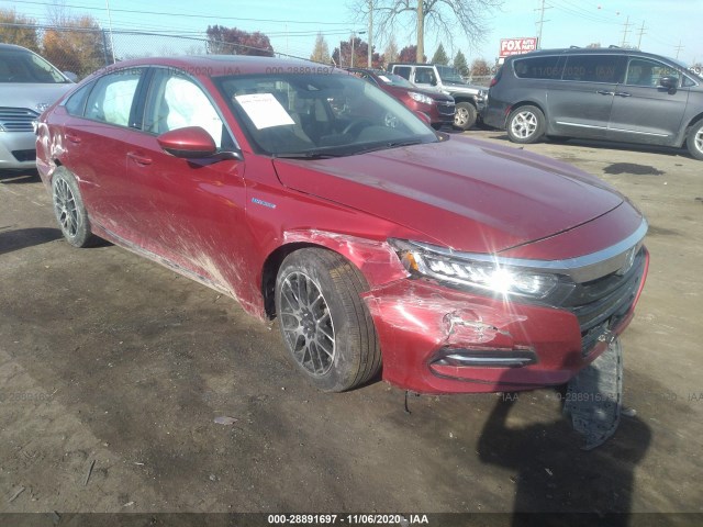 HONDA ACCORD HYBRID 2018 1hgcv3f45ja005072