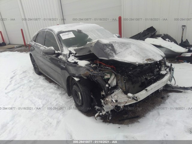 HONDA ACCORD HYBRID 2018 1hgcv3f53ja002860