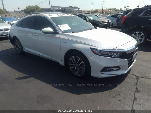 HONDA ACCORD HYBRID 2018 1hgcv3f5xja005058