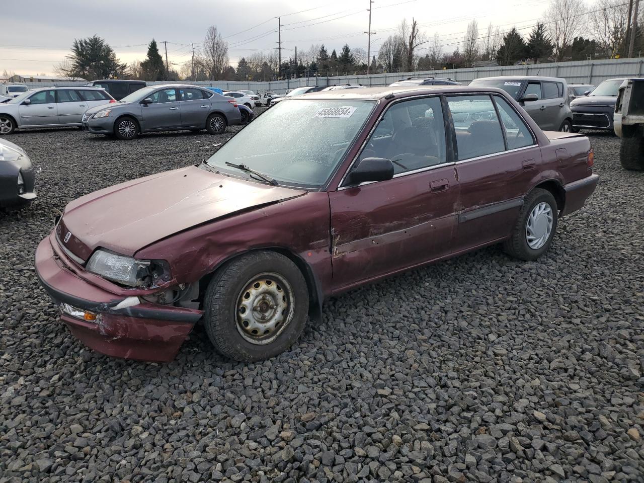 HONDA CIVIC 1991 1hged3651ml066853