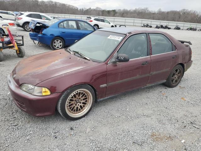 HONDA CIVIC 1992 1hgeg8554nl049388