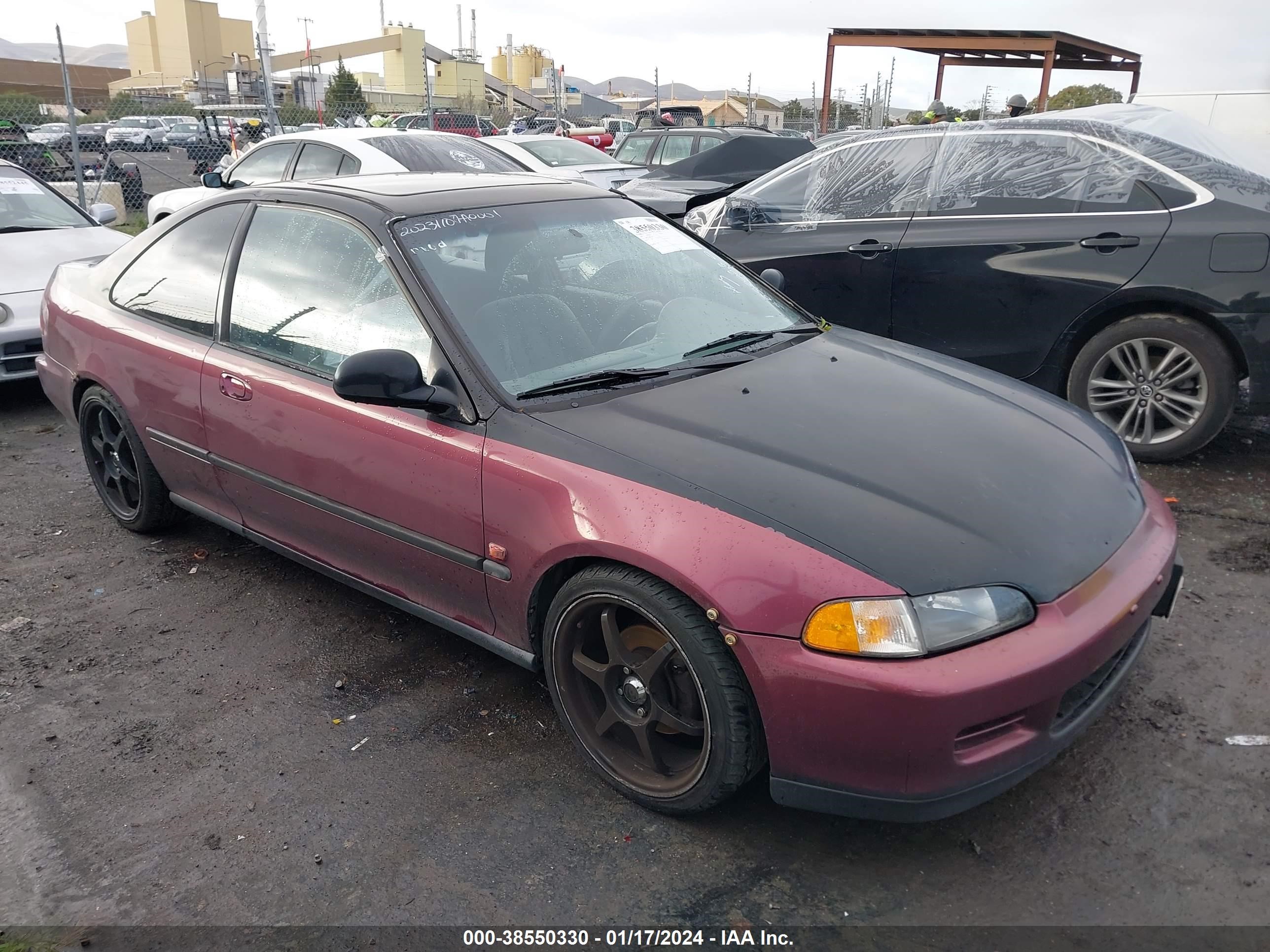 HONDA CIVIC 1994 1hgej1228rl041822