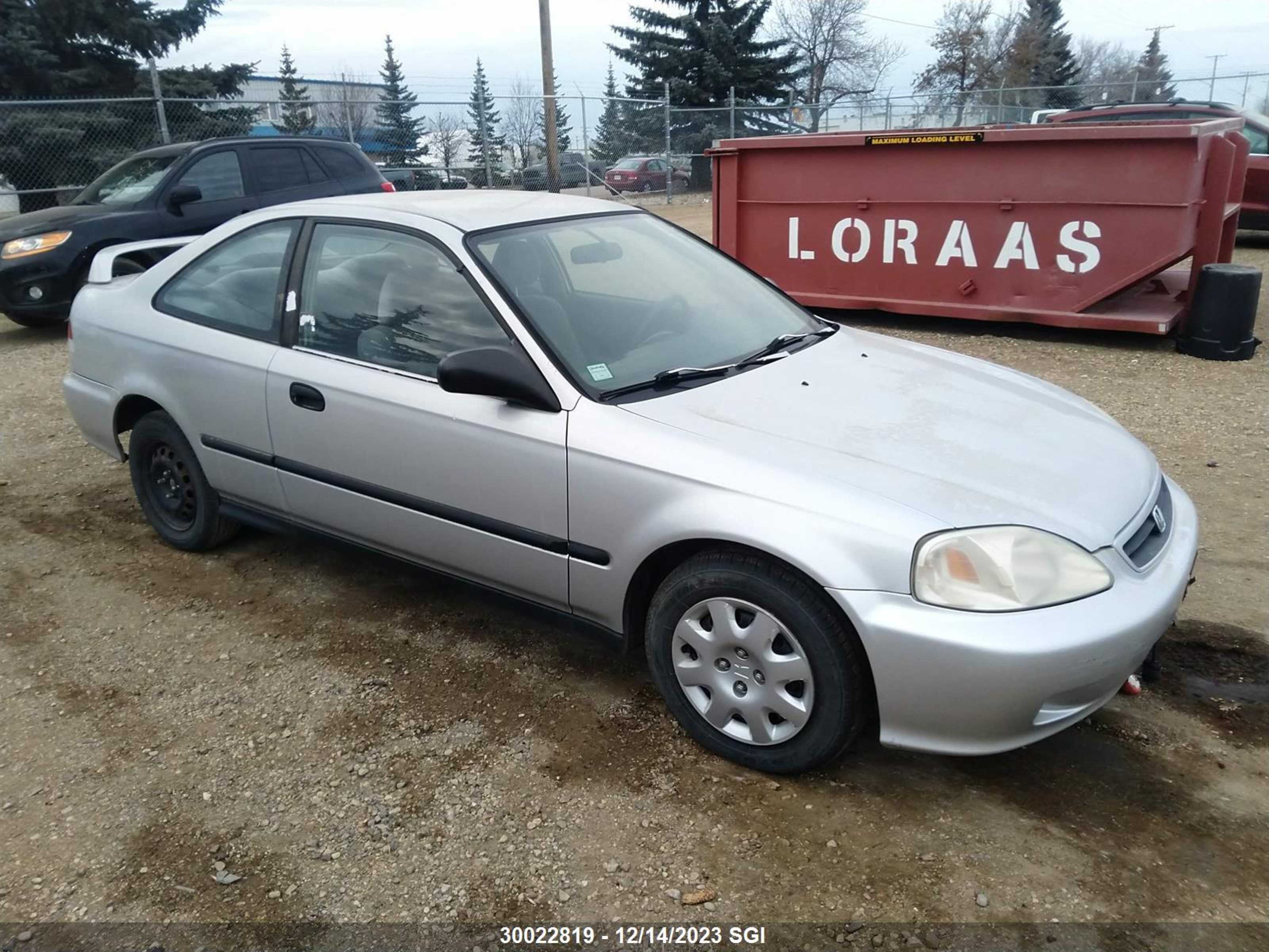 HONDA CIVIC 2000 1hgej617xyl812001