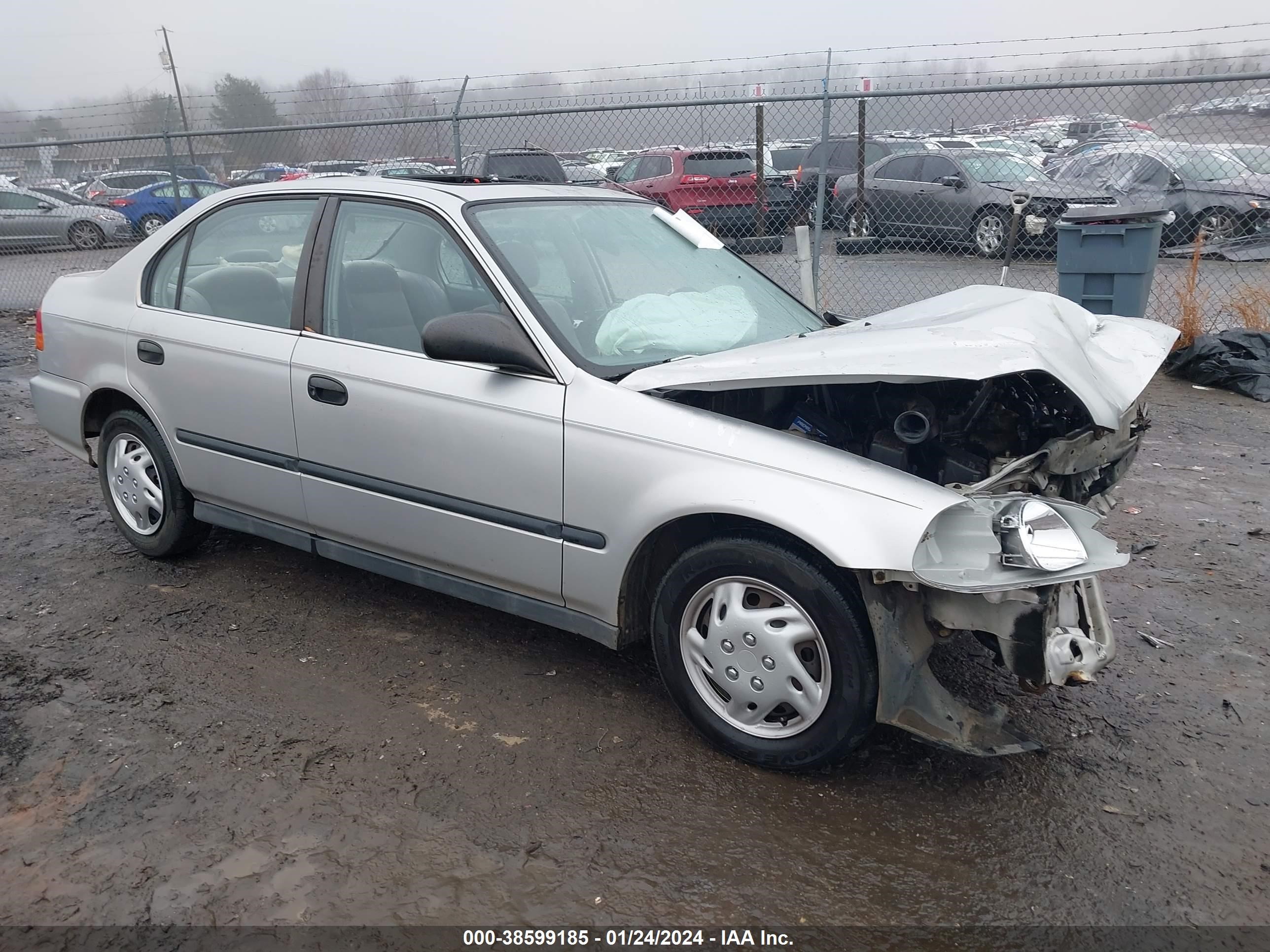 HONDA CIVIC 1998 1hgej6573wl053005