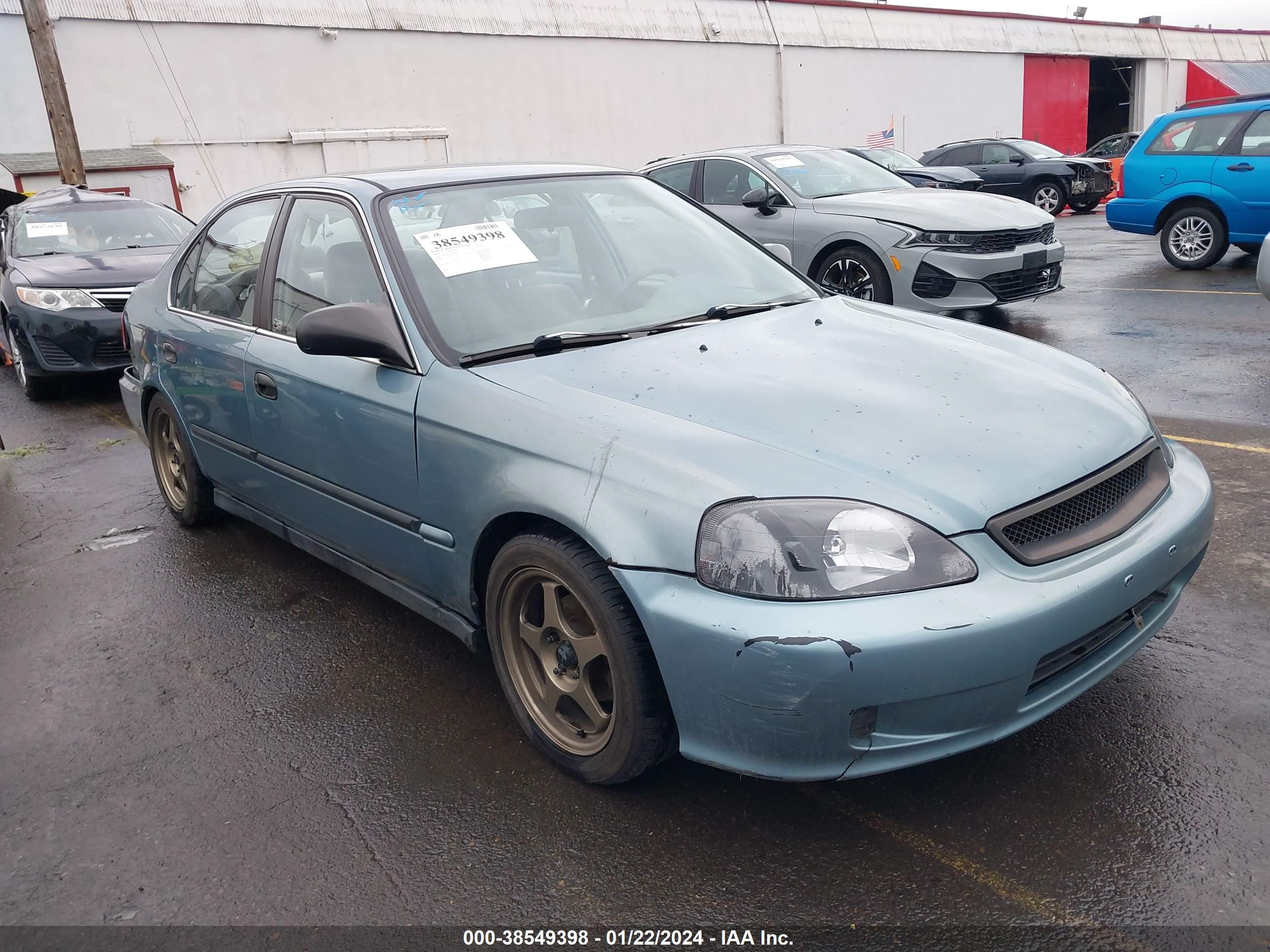 HONDA CIVIC 2000 1hgej6670yl001137