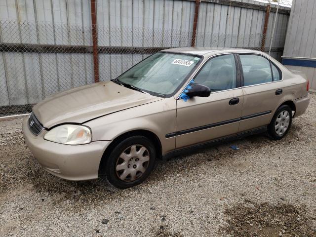 HONDA CIVIC LX 2000 1hgej6670yl057773