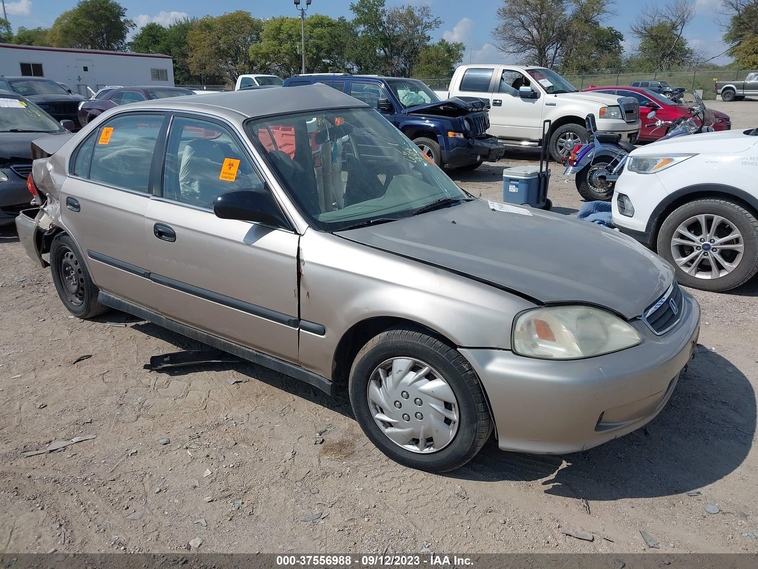 HONDA CIVIC 2000 1hgej6670yl063833