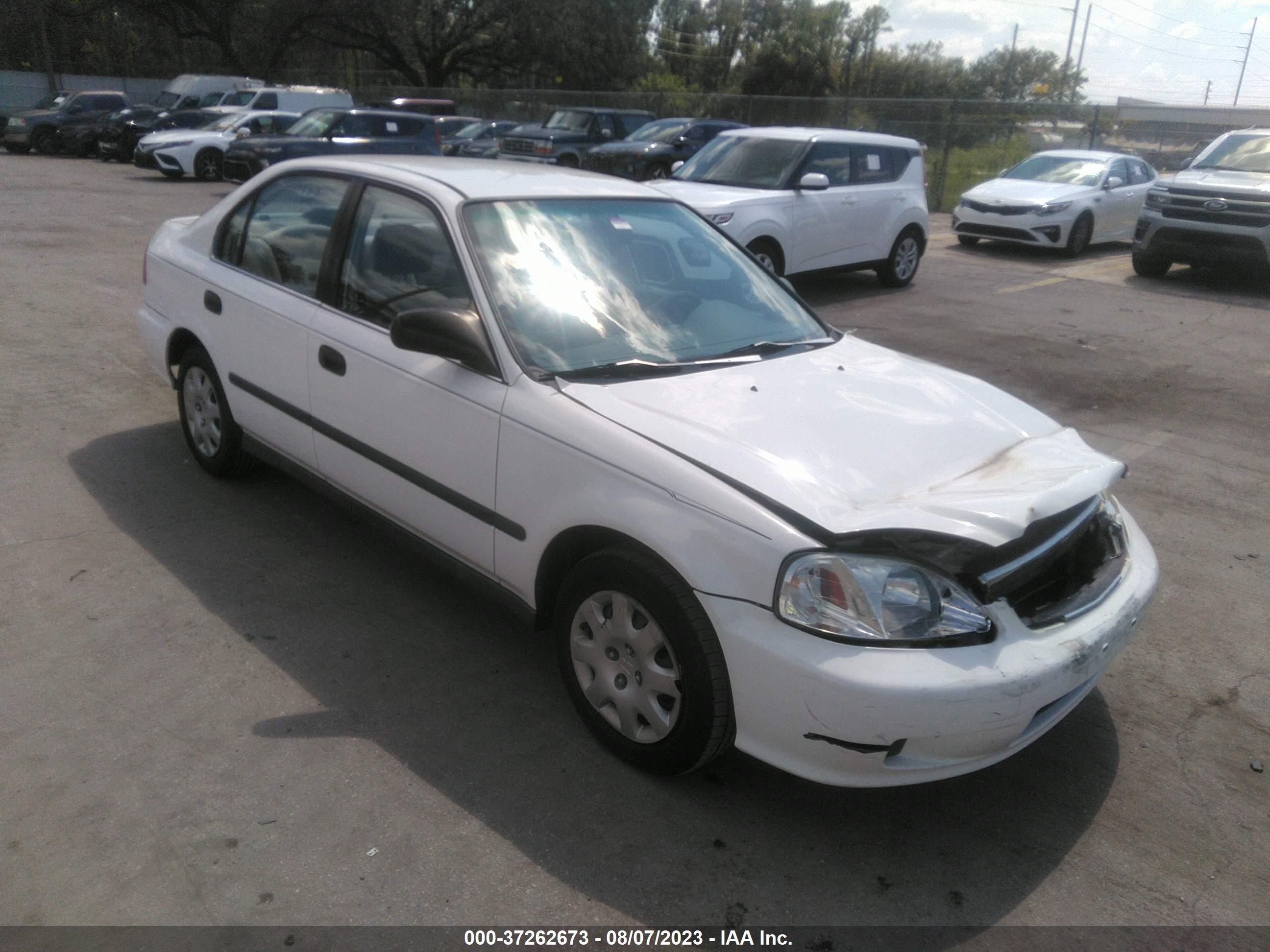 HONDA CIVIC 2000 1hgej6671yl056468