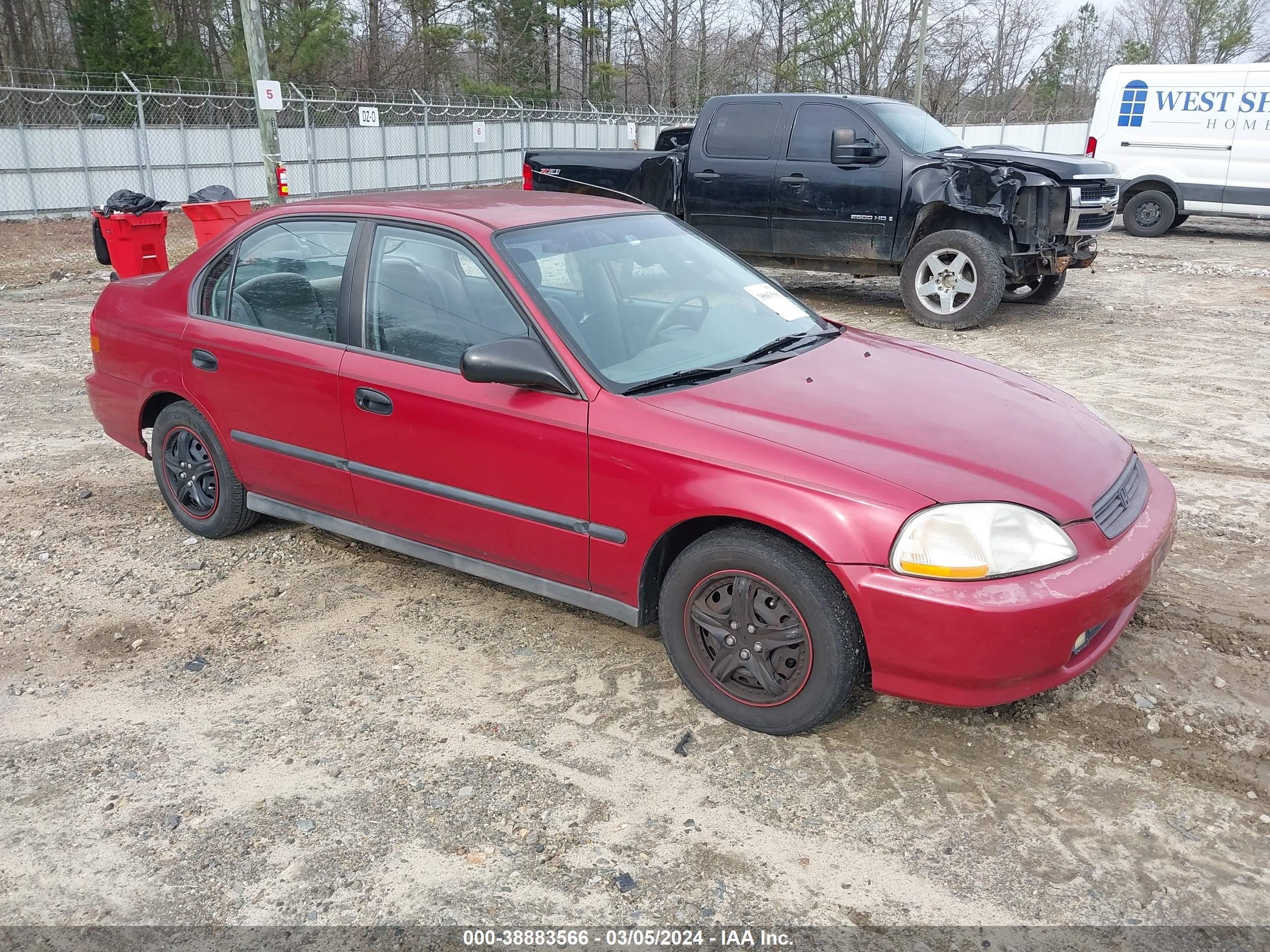 HONDA CIVIC 1997 1hgej6672vl035544