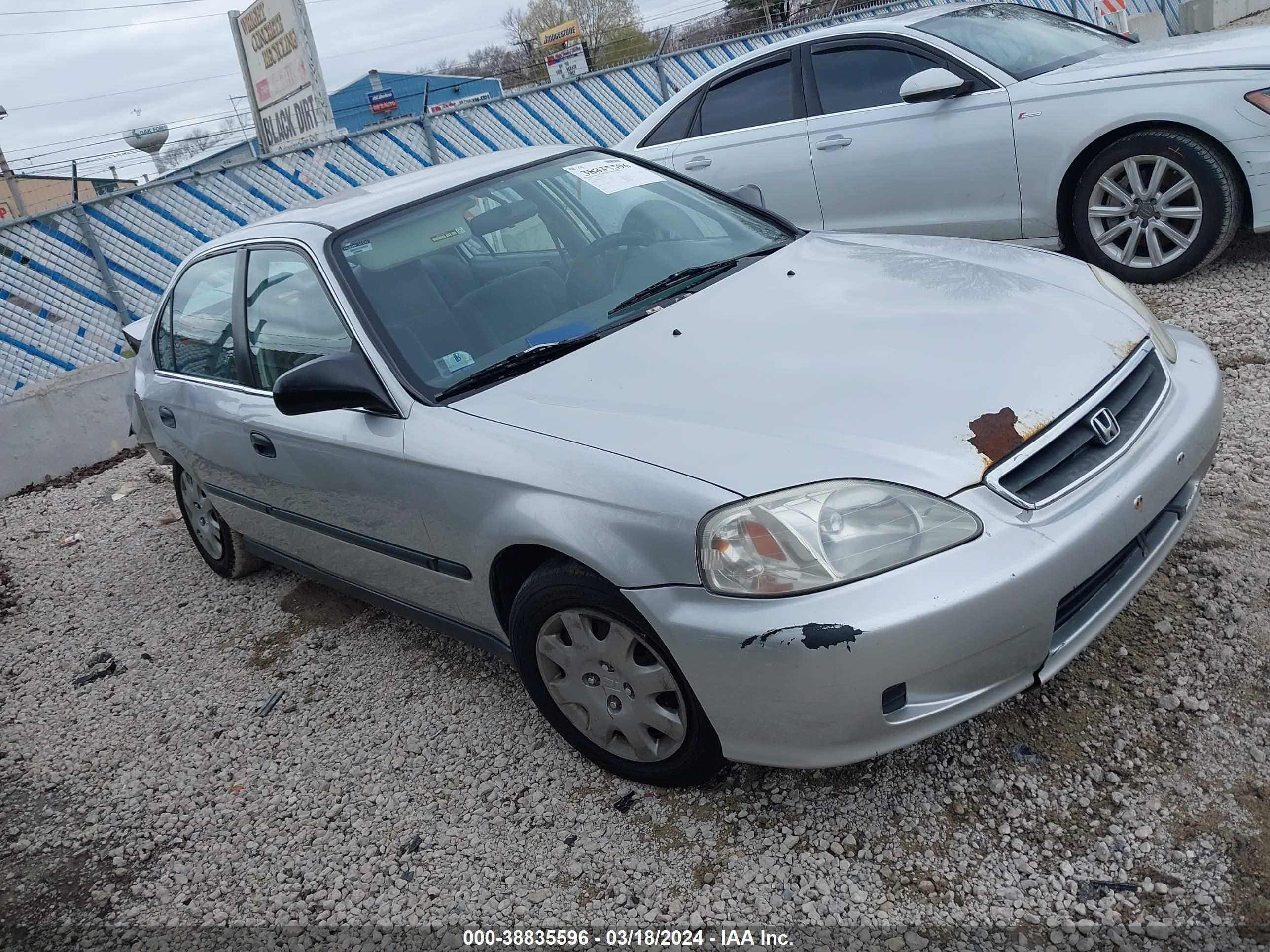 HONDA CIVIC 1999 1hgej6672xl036258