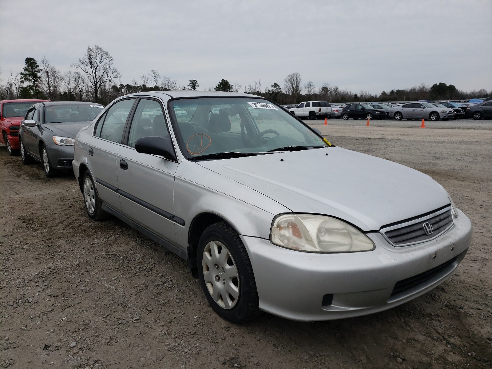 HONDA CIVIC LX 1999 1hgej6672xl049530