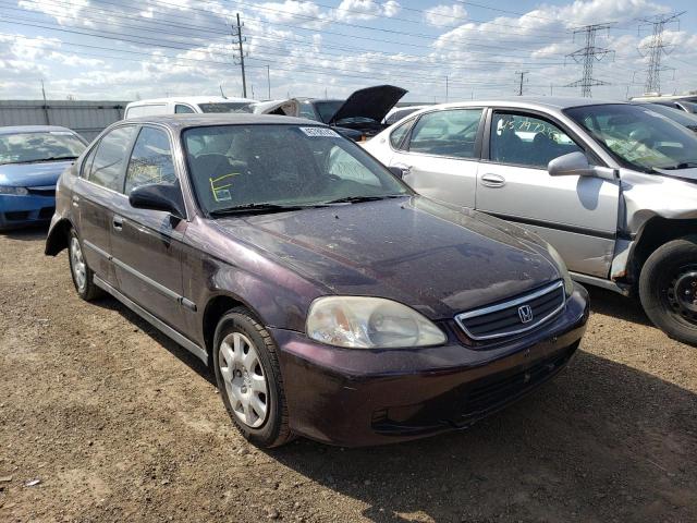 HONDA CIVIC LX 2000 1hgej6672yl011572