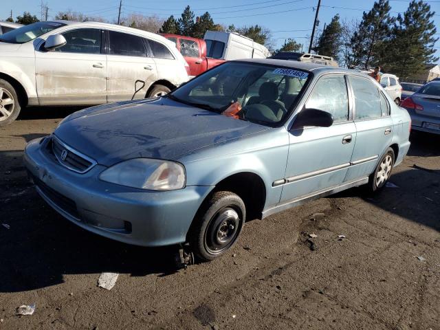 HONDA CIVIC 2000 1hgej6672yl053997