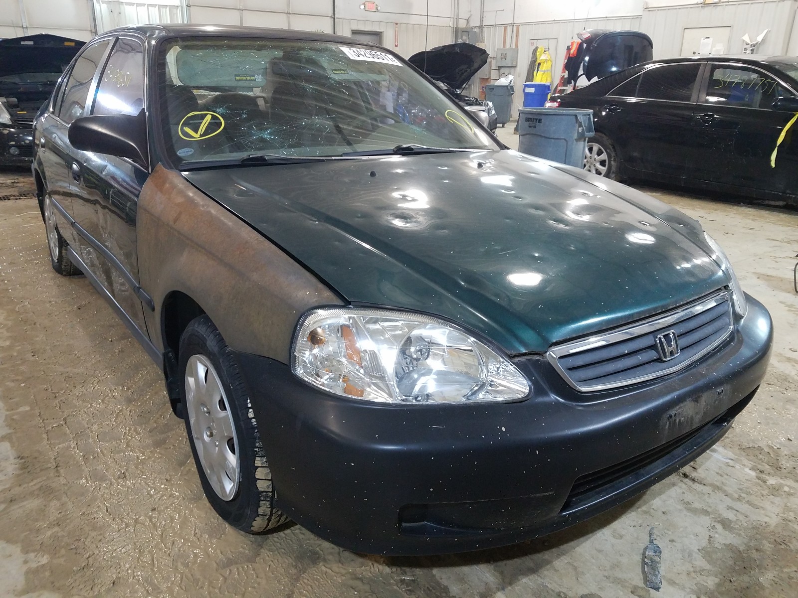 HONDA CIVIC LX 1999 1hgej6673xl004046