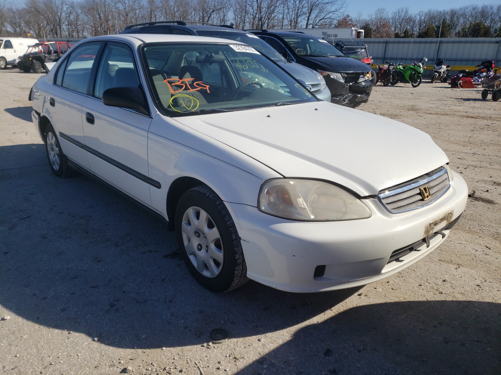 HONDA CIVIC LX 1999 1hgej6673xl041775