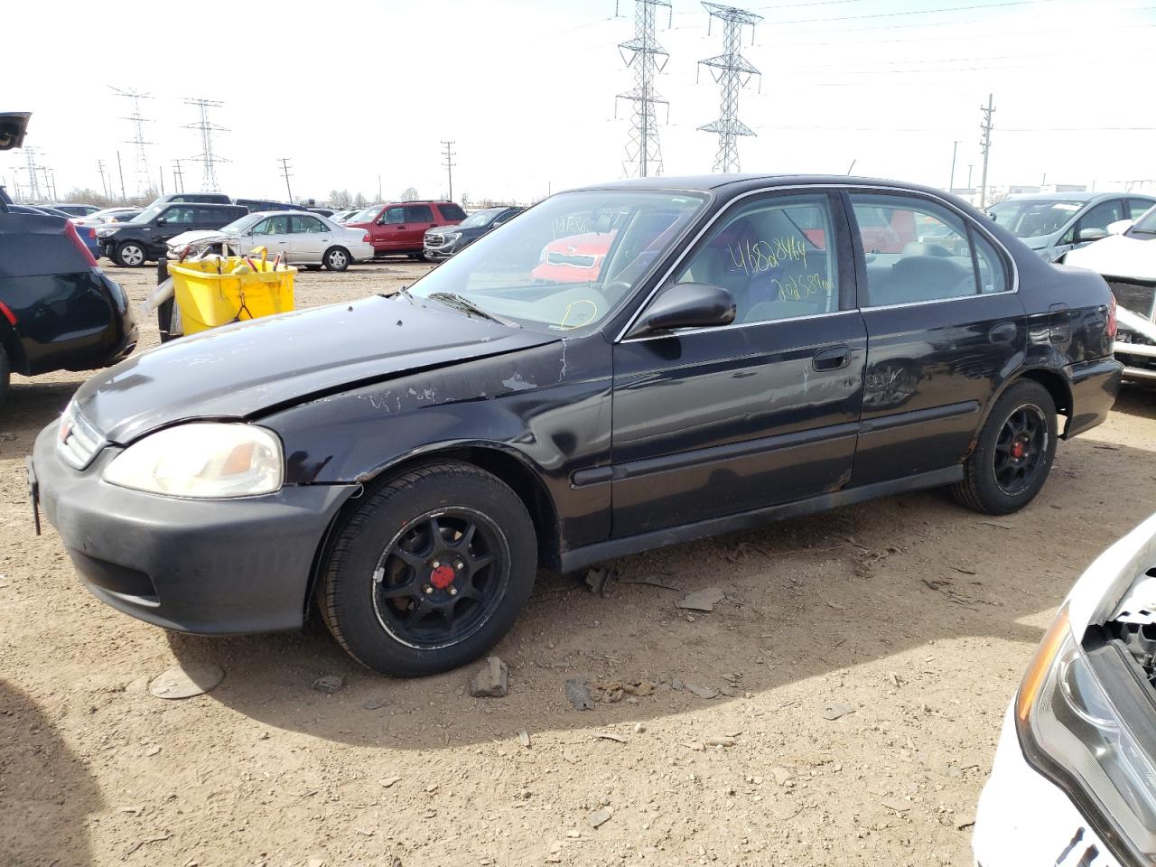 HONDA CIVIC 2000 1hgej6673yl002556