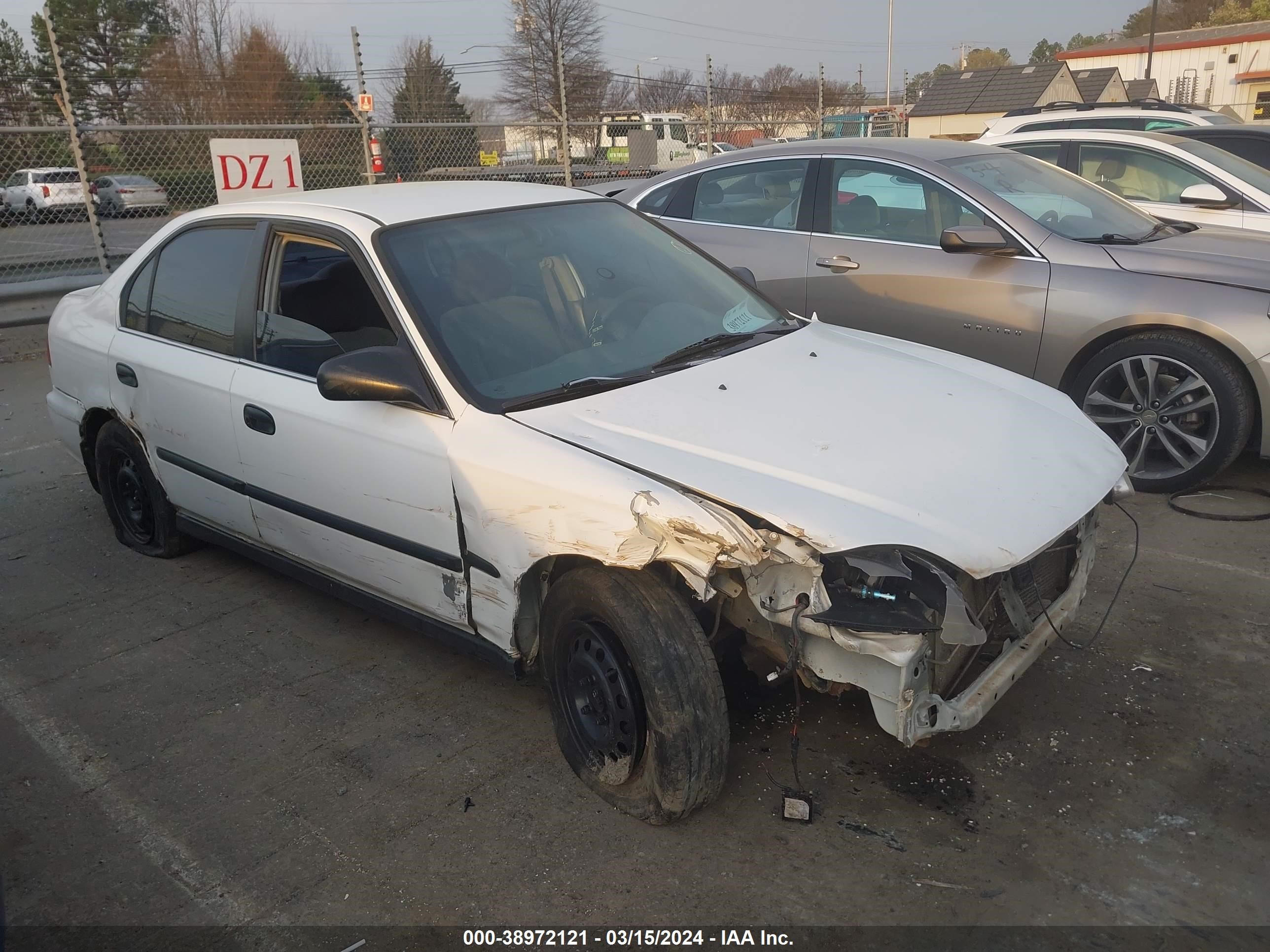 HONDA CIVIC 2000 1hgej6673yl038716