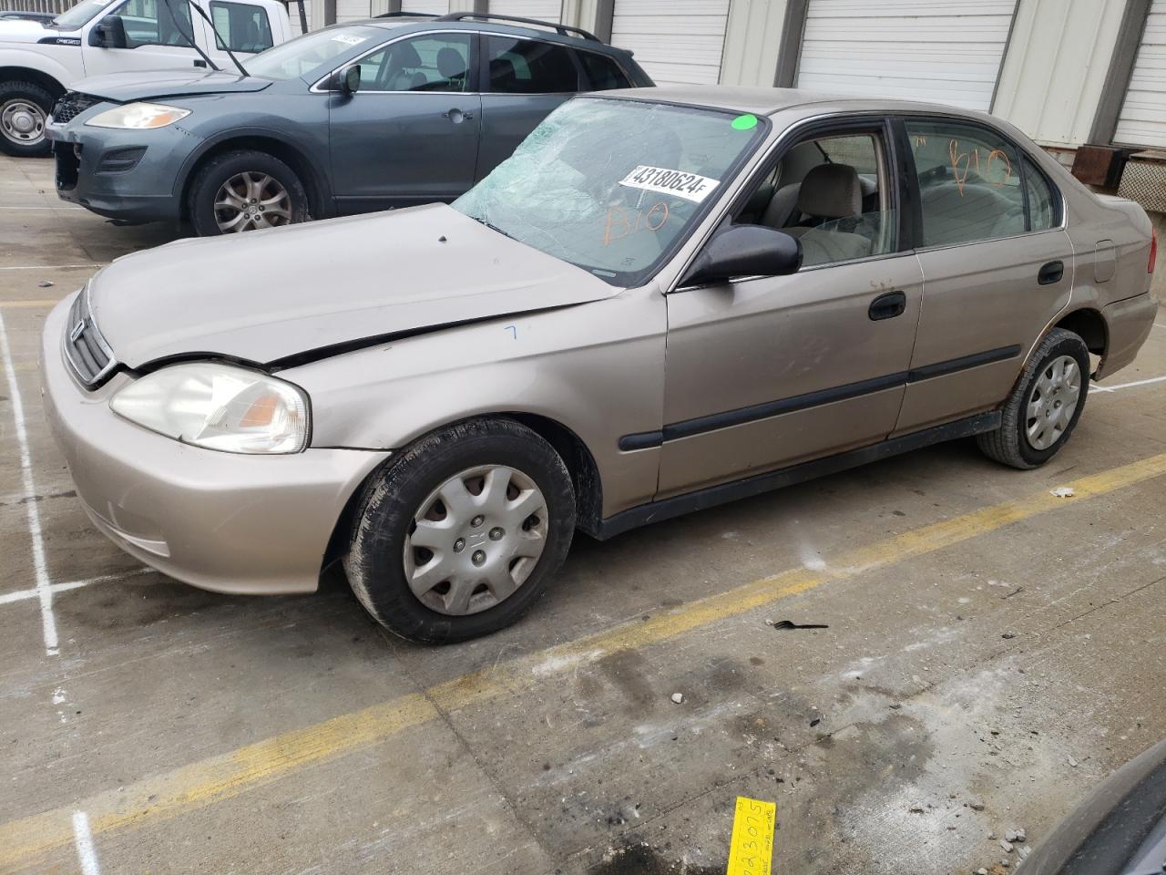 HONDA CIVIC 2000 1hgej6674yl023075