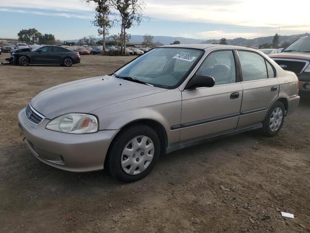 HONDA CIVIC 2000 1hgej6675yl055176