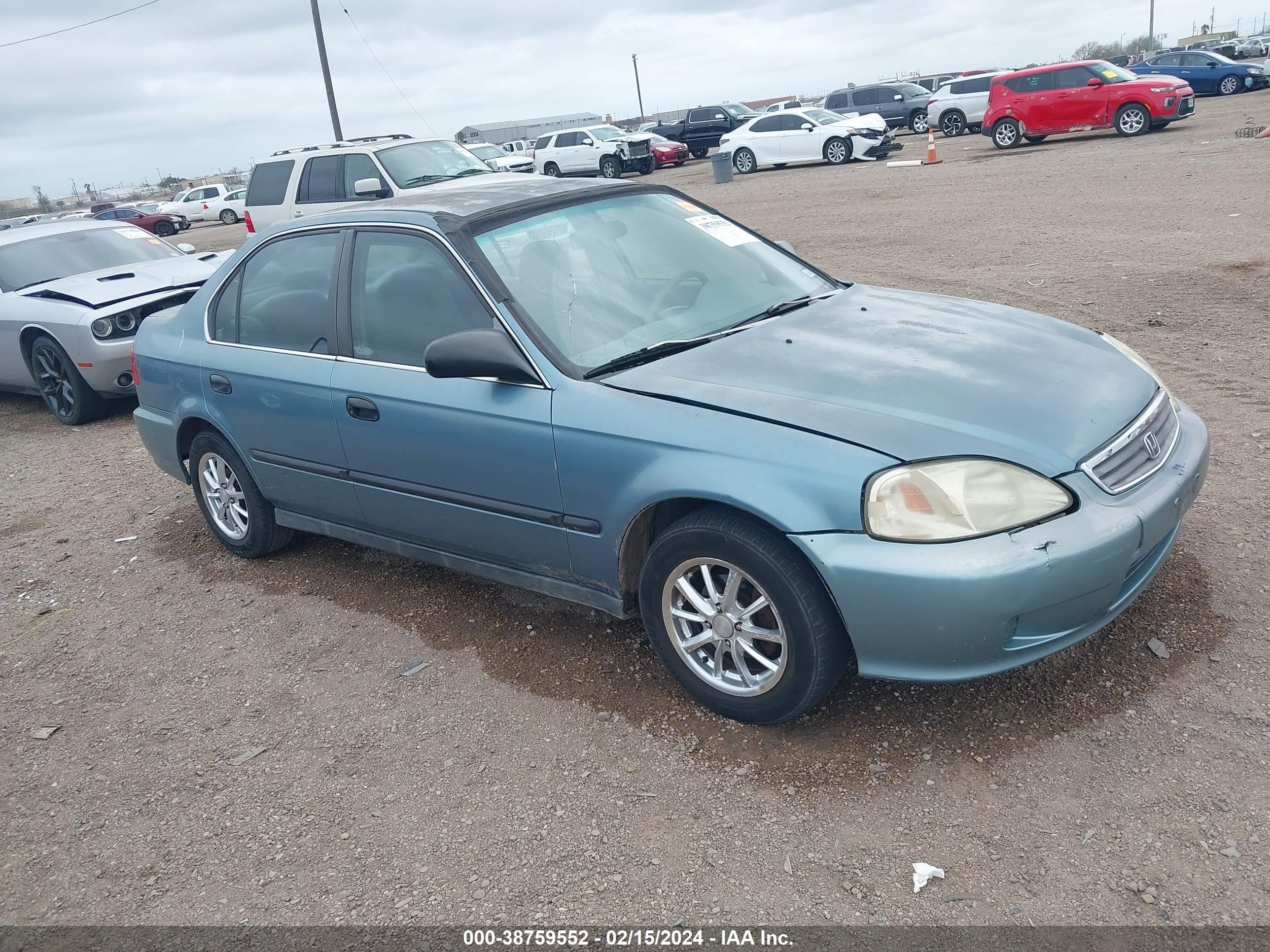 HONDA CIVIC 1999 1hgej6676xl047957