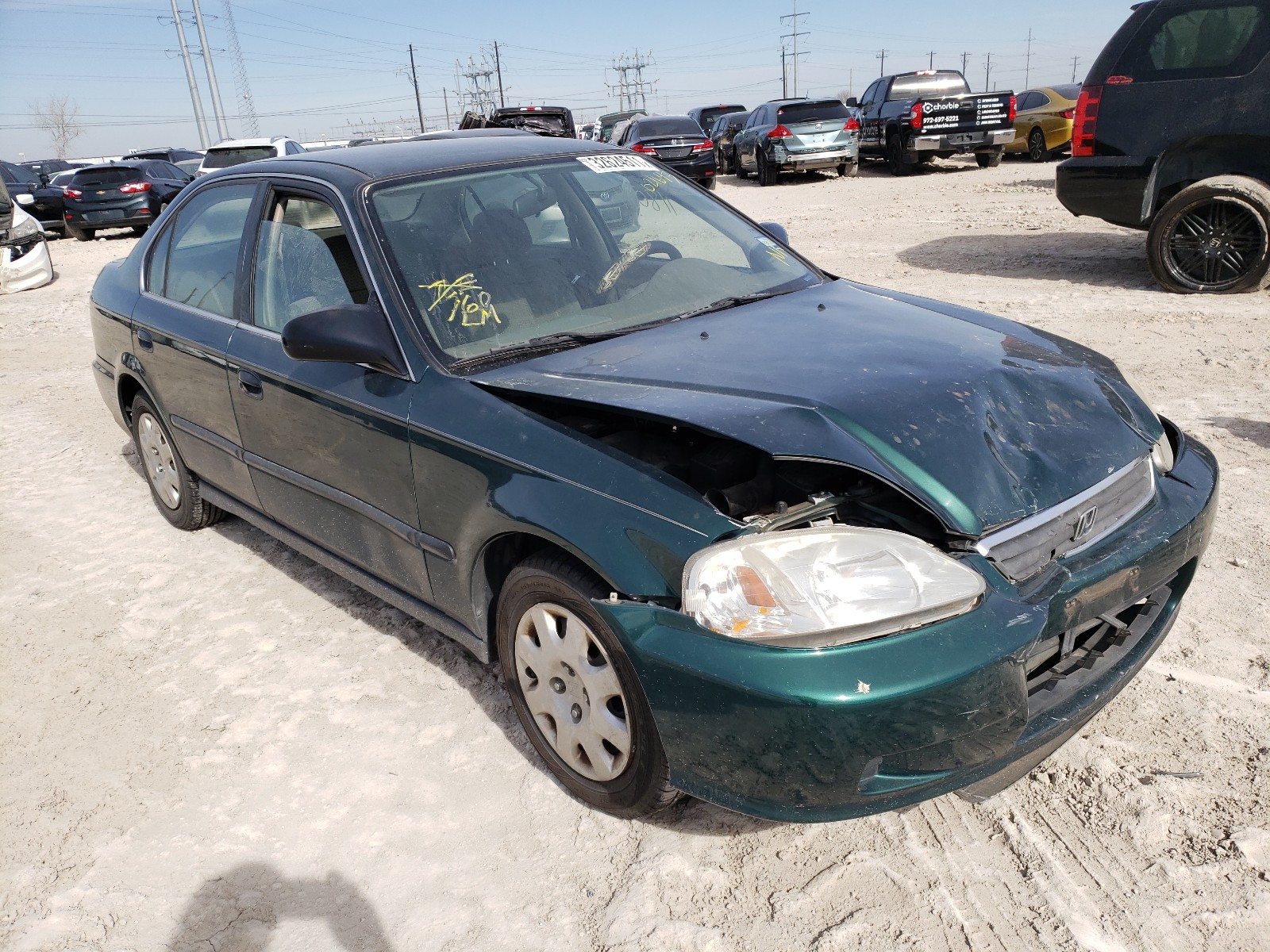 HONDA CIVIC LX 1999 1hgej6677xl021643