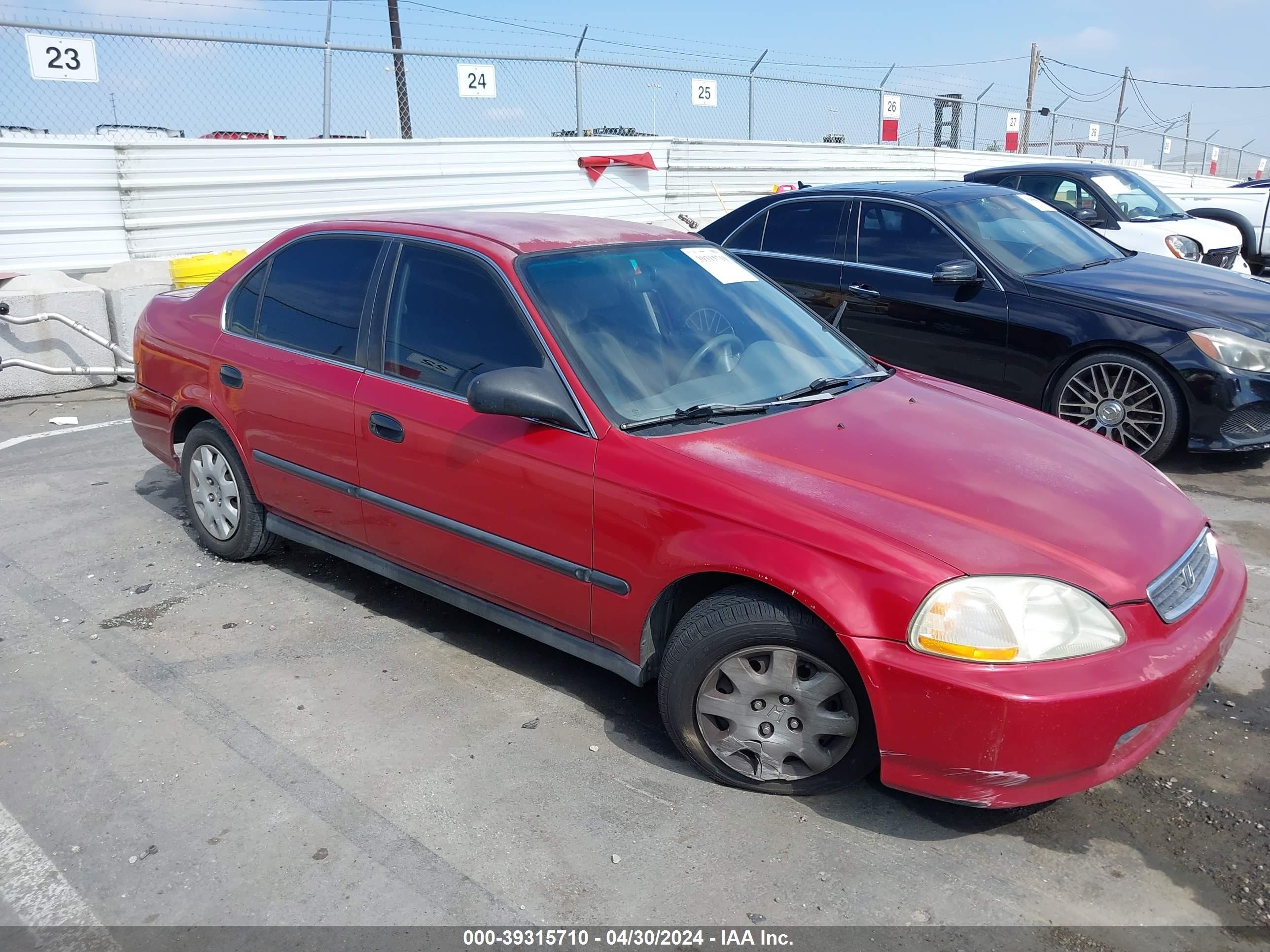 HONDA CIVIC 1998 1hgej6678wl030964