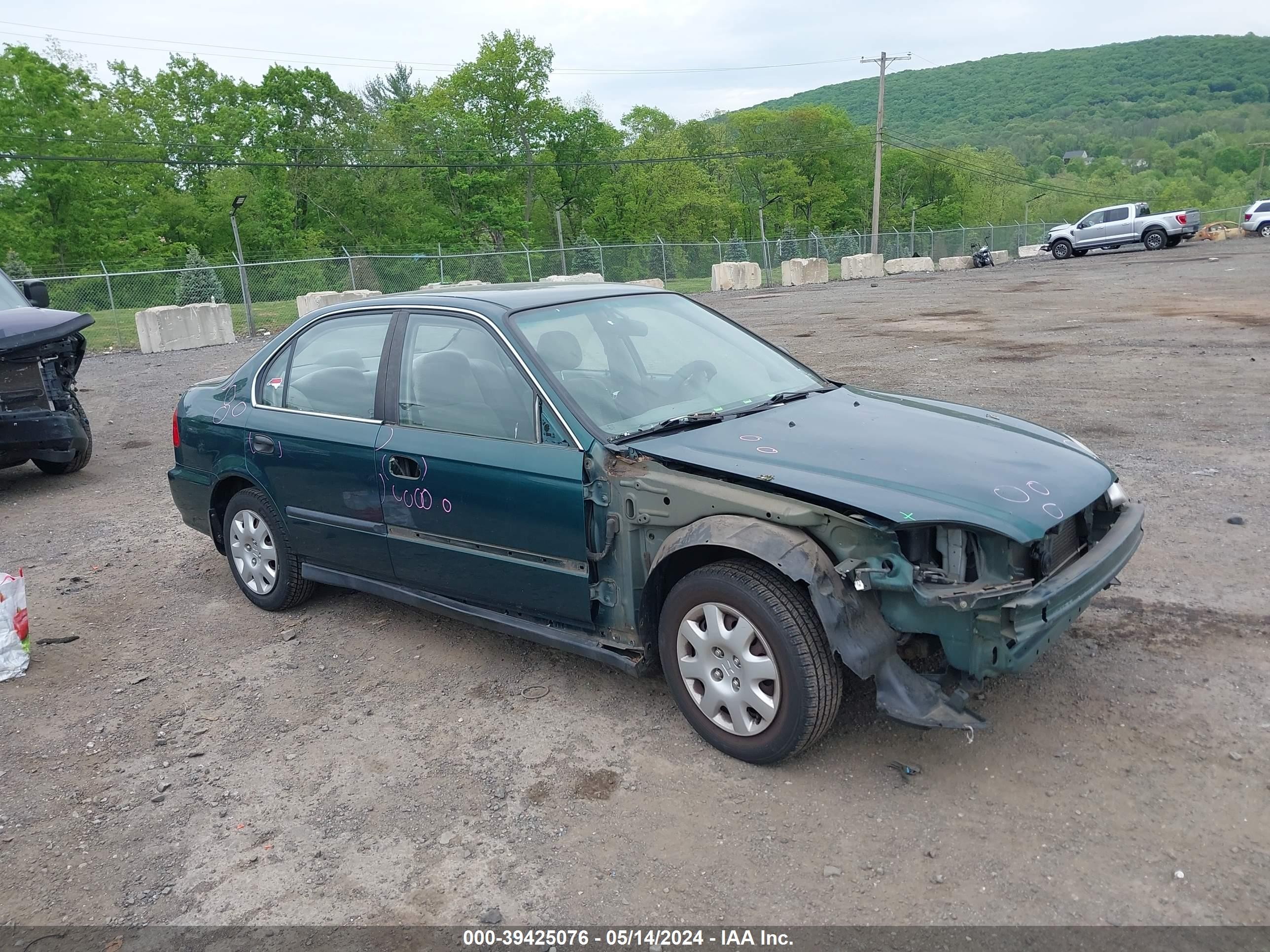 HONDA CIVIC 2000 1hgej6679yl015263