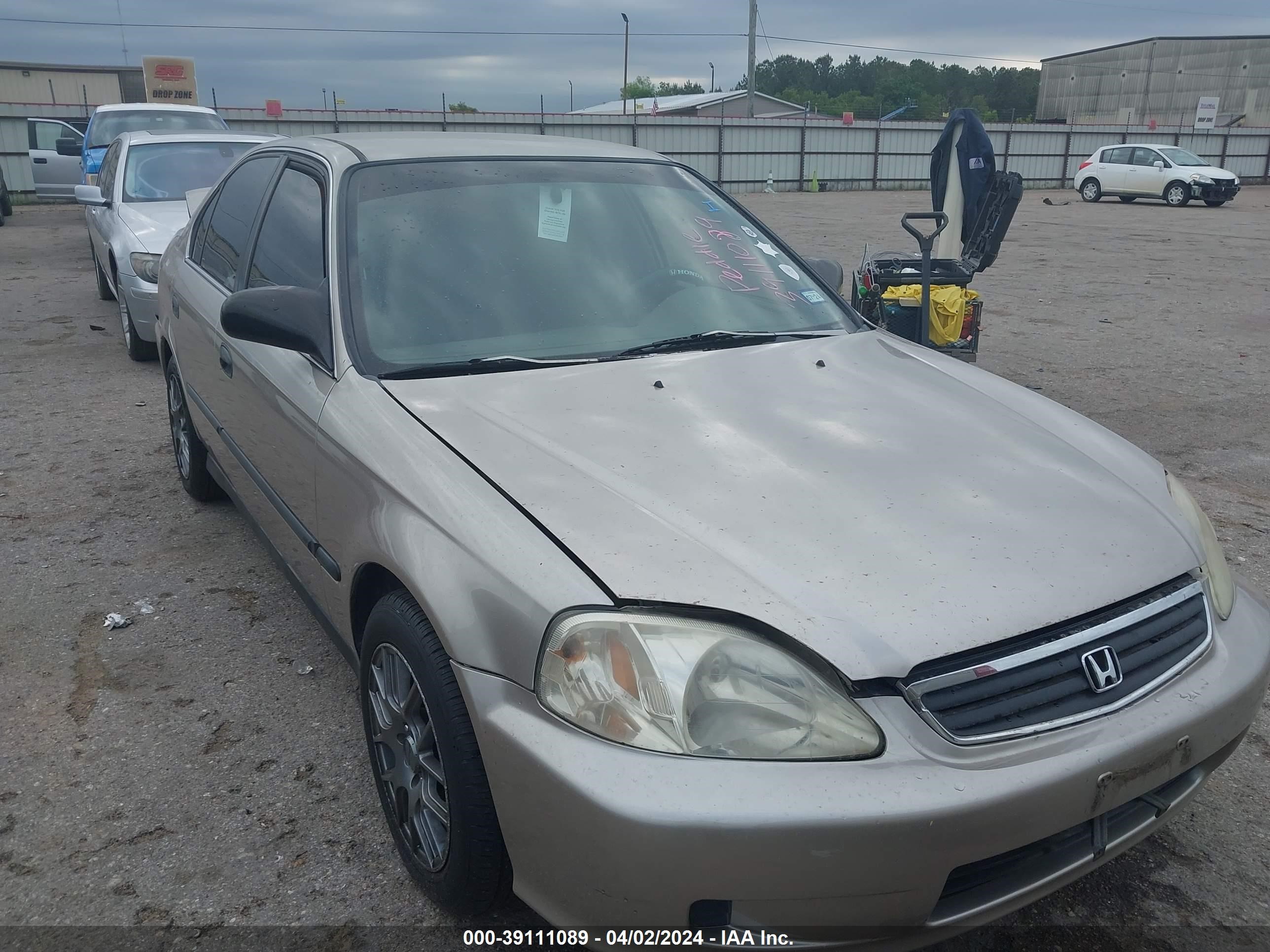 HONDA CIVIC 2000 1hgej667xyl033593