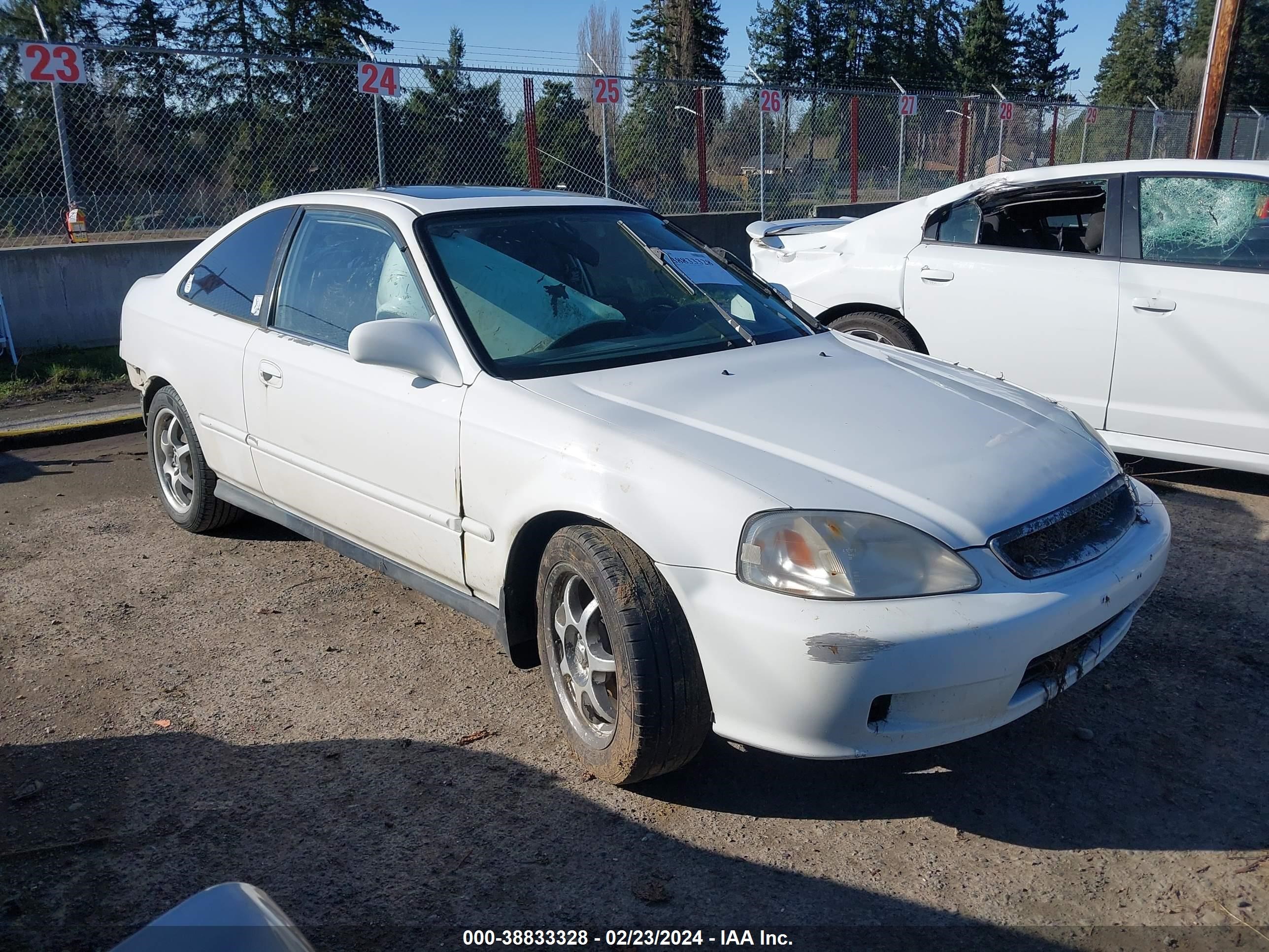 HONDA CIVIC 2000 1hgej8141yl063574